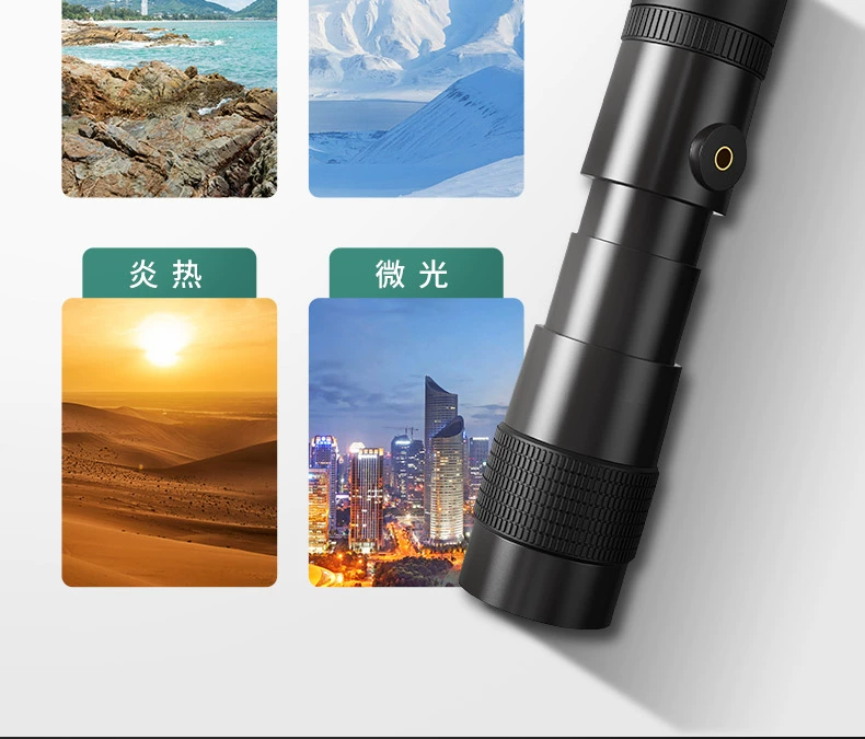 Kính thiên văn zoom một mắt tầm nhìn ban đêm buổi hòa nhạc chuyên nghiệp độ phân giải cao công suất cao dành cho trẻ em với điện thoại di động gương 8x di động ống nhòm nikula ống nhòm nikula 10x22