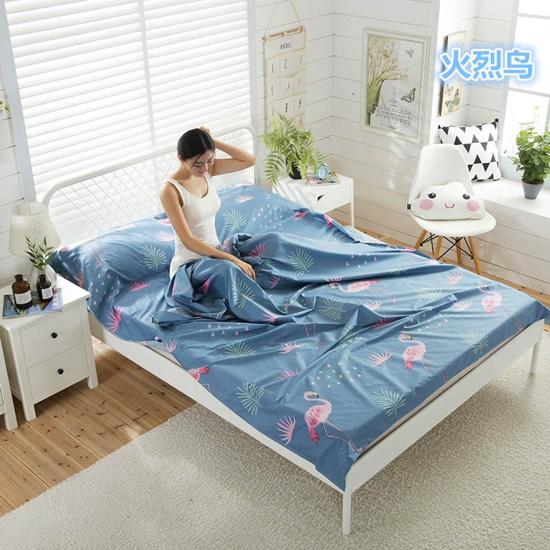 Khách sạn du lịch ở lại bẩn túi ngủ khách sạn trong nhà đôi giường đơn chăn chăn di động kinh doanh bông - Túi ngủ