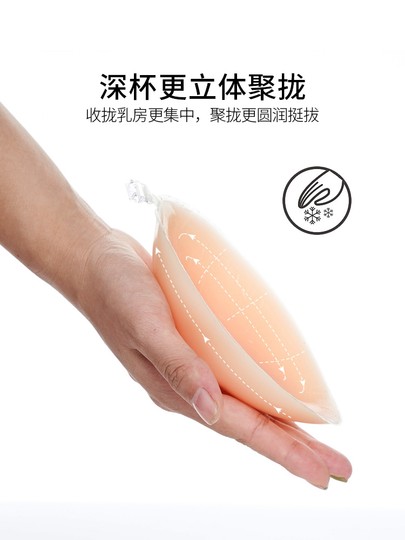 Brustaufkleber für Damen-Brautkleider, unsichtbare Klimmzug-BHs aus Silikon, Push-up-Unterstützung gegen Durchhängen, spezielle Brustaufkleber für kleine Brüste gegen Wölbungen