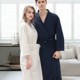 Летний тонкий длинный сексуальный банный халат для влюбленных, быстросохнущая пижама, средней длины