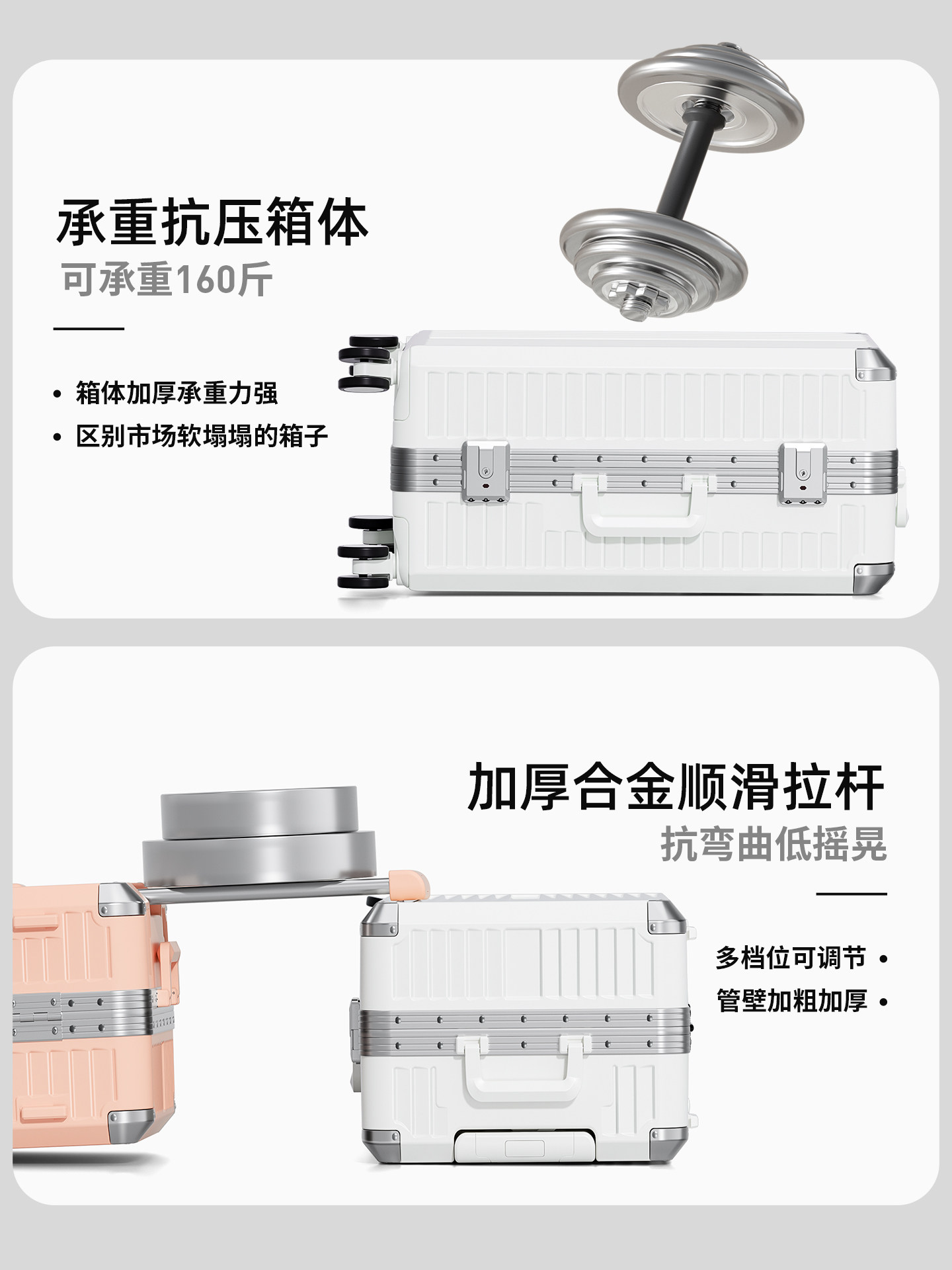 2025 New Luggage Suitcase 20inch Travel Trolley Case for Women with Password Lock, Leather Suitcase, Carry-On 24-Inch 28-Inch Large Capacity for Men