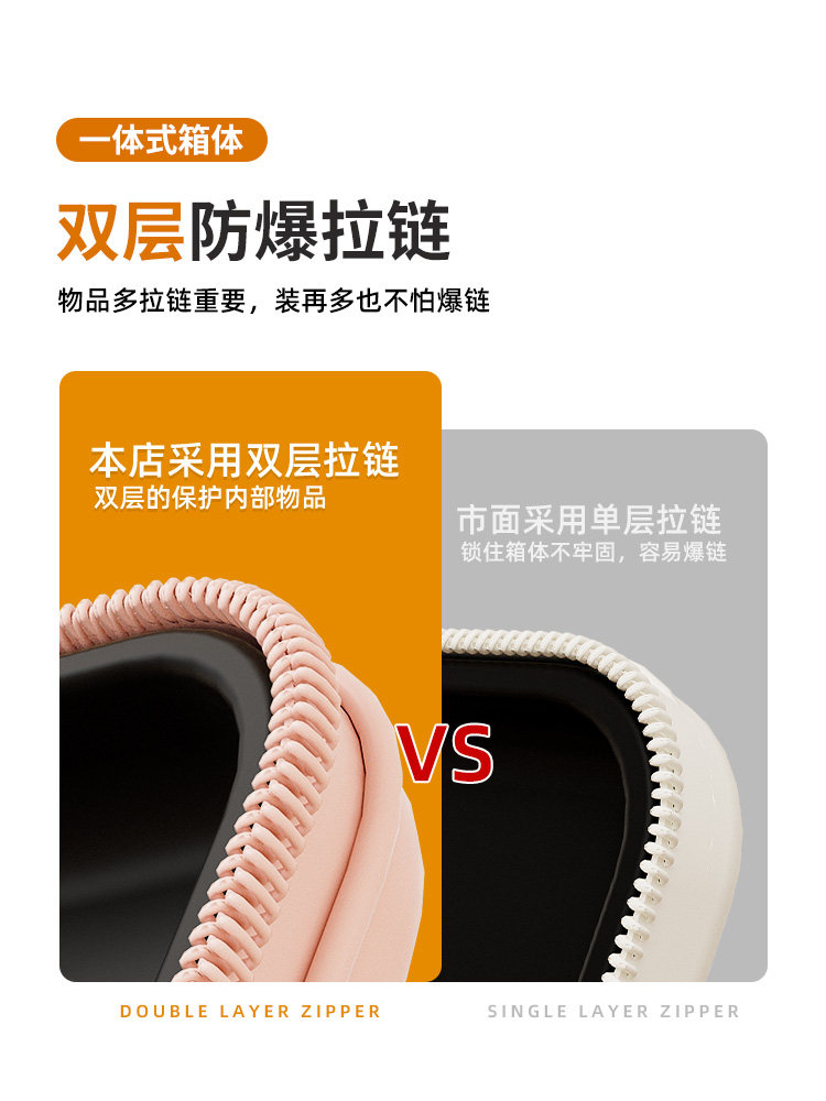 2025 New Model Trolley Suitcase with Side Opening Lid, 20inch Carry-On Size Small Women's Password Travel Case, 24 Large Capacity