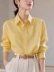 A complete set of spring outfits 2025 super fashionable age-reducing work and commuting Korean style high-end casual shirt suit
