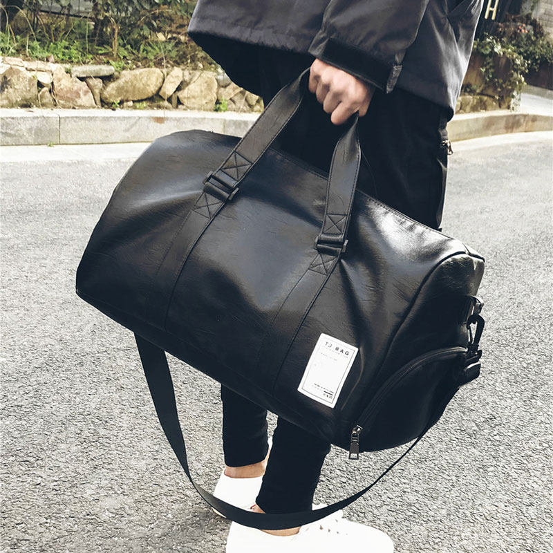 Net Red Travel Bag Large Capacity Light Female Handheld Cortical Fitness Room Sports Bag Short Haul Plane Carry-on Luggage Bag