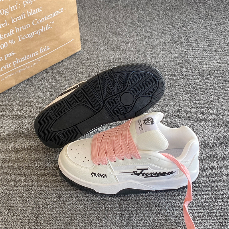 Original Niche White Sneakers for Women ins Trendy 2026 Spring New Student Versatile Sports Casual Board Shoes