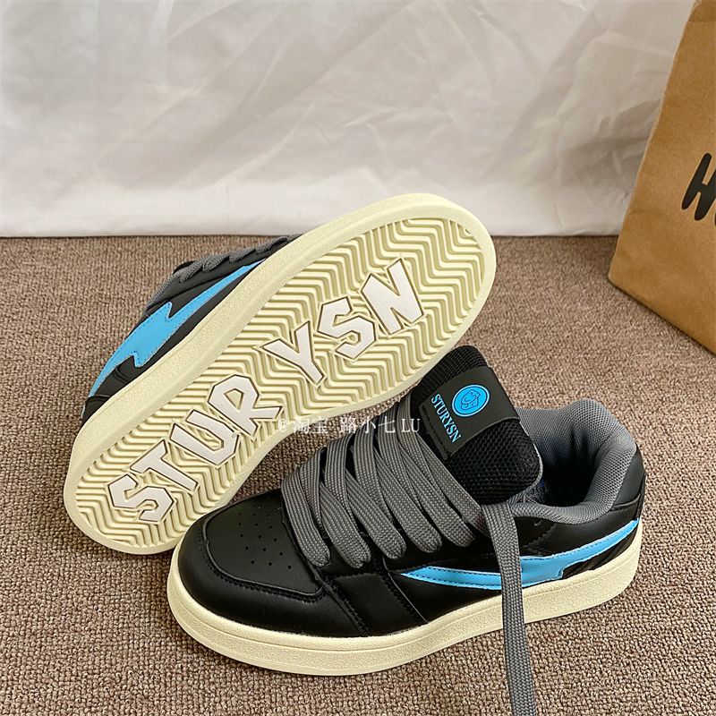 Korean Style Niche Couple Lightning Sneakers for Men ins Trendy 2026 Spring New Versatile Casual Sports Sneakers for Women