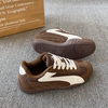 Racing Shoes/Couple's Brown Moral Training Shoes, Unisex, 2026 Spring New Model, Mesh Breathable Sports Casual Shoes