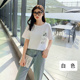 Nam Cực đen T-shirt womens ngắn tay dài loose-fitting lớn mã womens mùa hè 2020 mùa hè mới váy nửa tay áo