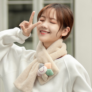 韩版小围脖冬季护颈百搭可爱