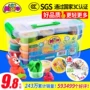 Đất sét siêu nhẹ 24 màu bộ 100 g công cụ siêu đất sét mềm đất sét cao su giấy bùn màu bùn không độc hại đồ chơi nấu ăn