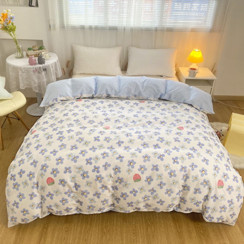 The new cotton - only cotton - pastoral wind and fresh single double is set for four seasons