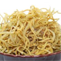 Small whitebait 500g clove fish noodles Fish dried whitebait Dried small fish dried small salted fish Dried seafood dried goods