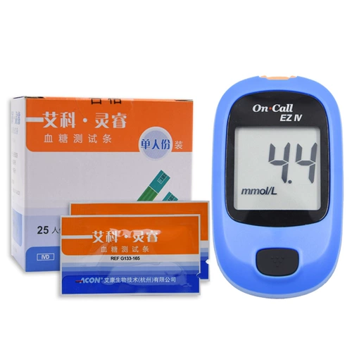 艾科 Lingrui 2 крови глюкоза.