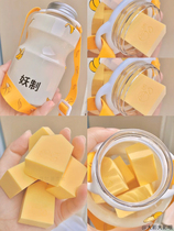 Soft fufu~Demon small powder puff small pudding do not eat powder makeup tool Sponge beauty egg wet and dry 12 pieces
