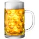 Extra Large Craft Beer Cup 1000 Extra Large Draft Beer Glass 500ml ຄວາມຈຸຂະຫນາດໃຫຍ່ 1L Internet Celebrity Hero Cup