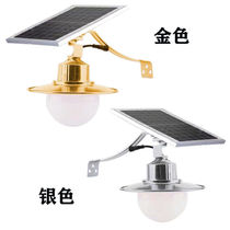 Door headlights outside outdoor solar Golden Garden lights landscape lights LED super bright landscape lights garden decoration lights farmers