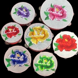 «Гранатный цветок», вышитый колокольчик барабанный барабан, барабан, Синьцзян Уйгур Национальный танцевальный гранат красный, исполненный реквизит