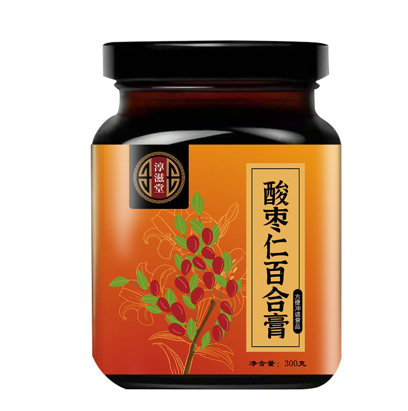 Chunzitang Suanzaoren Lily Cream 300g jar Big Pharmacy Official Flagship Storeby