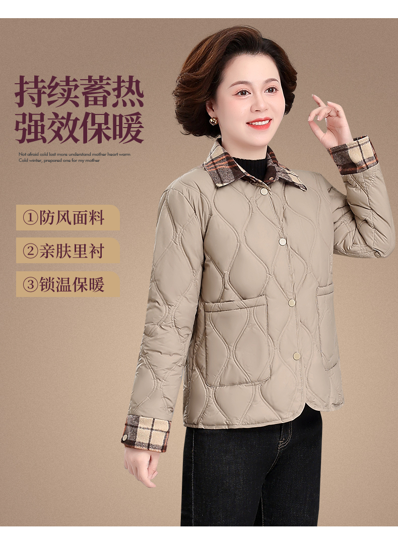 F1194 1140K ÁO KHOÁC NỮ WUHTDNG ÁO KHOÁC BÔNG MÙA XUÂN THU ĐÔNG TRUNG NIÊN THỜI TRANG NỮ VẢI BÔNG G04 SẢN PHẨM MỚI