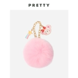 Милый кролик, подвеска, брелок, с медвежатами