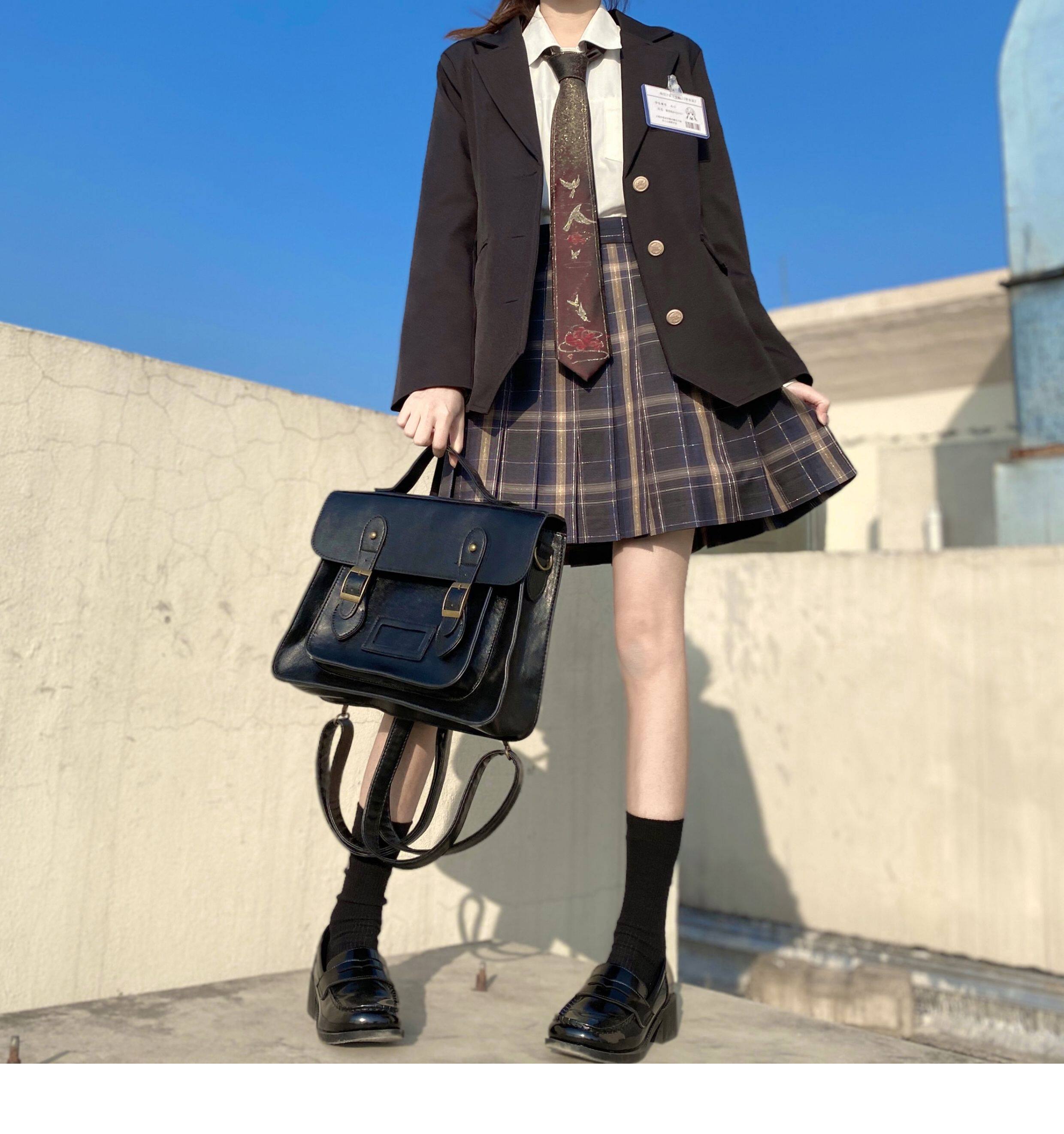 jk制服加工定制 清仓【戏蝶舞】原创dk领带提花手打领带jk领结中国风领带小物 Jingyu