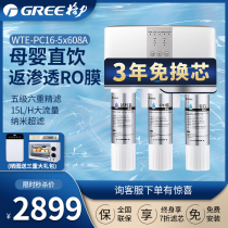 Gravity water purifier direct drinking reverse osmosis water purification machine three years free core WTE-PC16-5X608A 5088