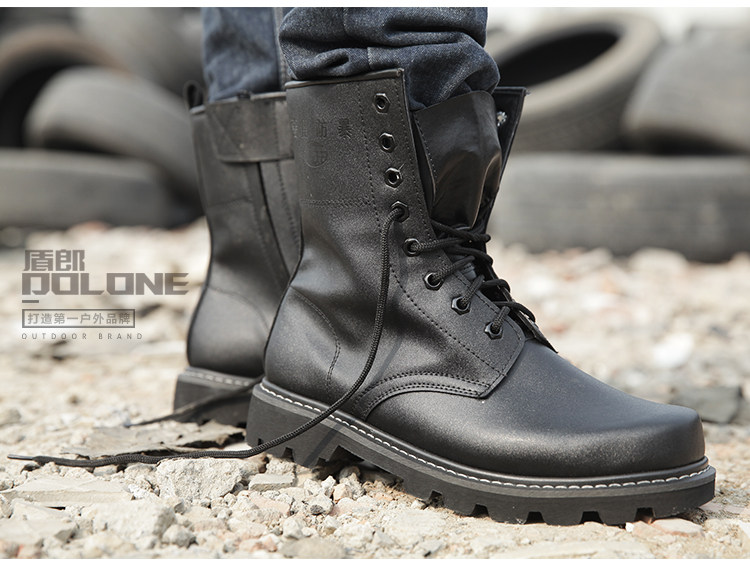 Bottes militaires pour homme - choc - Ref 1402562 Image 16