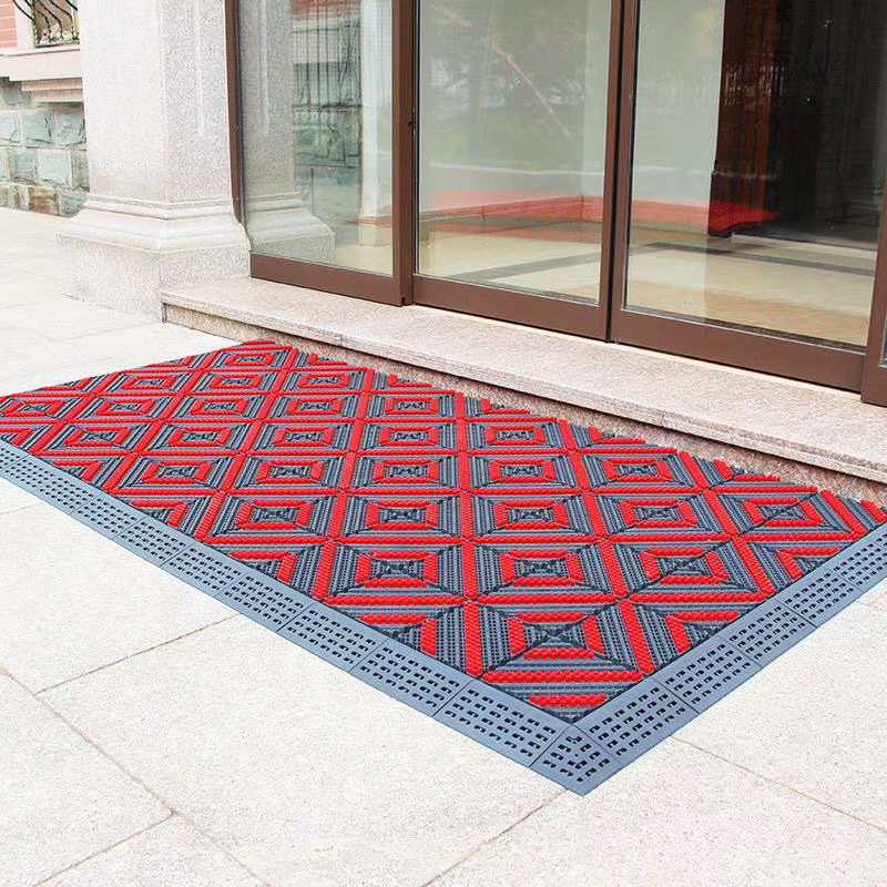 Water-proof commercial carpet for soil-proof and sunscreen commercial carpet in front of the door of the floor mat