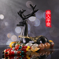  Safe journey Deer car decoration Car interior products Center console car perfume creative personality high-end male net red female