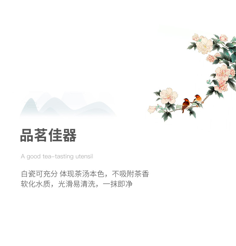 Tang dehua white porcelain cup kung fu tea cups single shed hand - made crops of ceramic sample tea cup master cup home