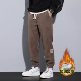 Мужские демисезонные спортивные штаны, оверсайз, свободный крой, подходит для подростков