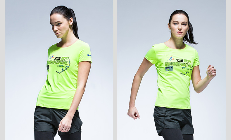 [3 miếng 99 nhân dân tệ] bước đặc biệt nữ thể thao T-Shirt nữ chạy t-shirt thoải mái áo thun gym
