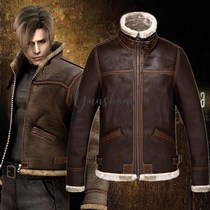 Biochemical crisis 4 Lyon jacket Cosplay leather jacket game