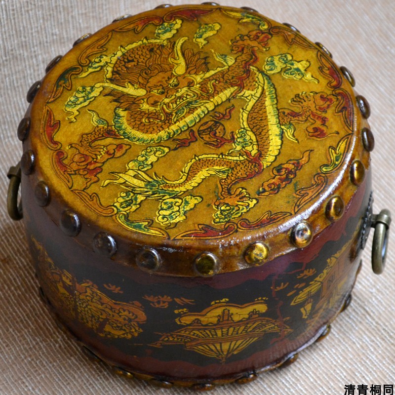 Defective products Defective products Snare drum Chinese style New Chinese style Model tenant hall study decoration Photography decoration