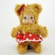 Monchhichi's pendant ຫມີ chamchambear ຫມູ່ທີ່ຮັກຂອງ Monchhichi ບໍ່ລວມເອົາຂາຢືນຢູ່ໃນຮູບ