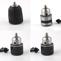  Wrench drill chuck Iron chuck Electric hammer round handle square handle chuck Hand drill Power tool accessories Self-locking chuck