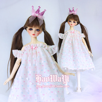 bjd dolls baby clothes heart princess dolls dresses sweet and cute ones occasionally dresses