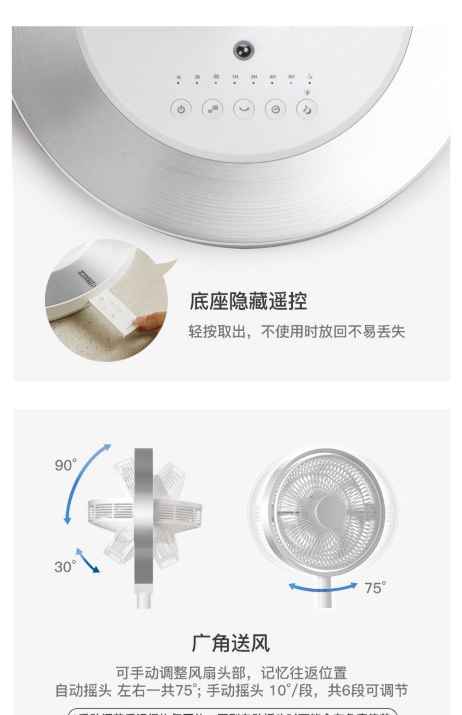 quạt hơi nước sumika Nhật Bản kamomefan im lặng hải âu quạt điện dọc nhà sàn quạt máy tính để bàn điều khiển từ xa quạt lưu thông 281 - Quạt điện quạt điện senko