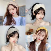 British Next Kiss confinement hat maternity postpartum summer thin pure cotton fashionable wide-brimmed windproof headband for pregnant women