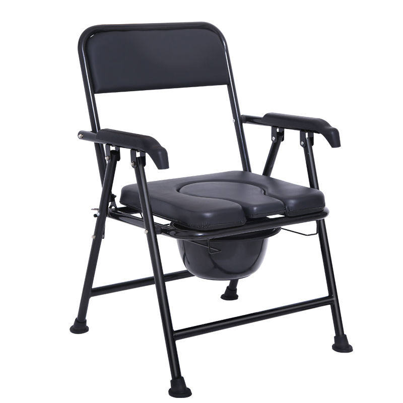 Sitting chair Seniors Can Fold pregnant women Home Mobile Toilet Stool for Elderly Reinforced stool Chair Toilet Bowl