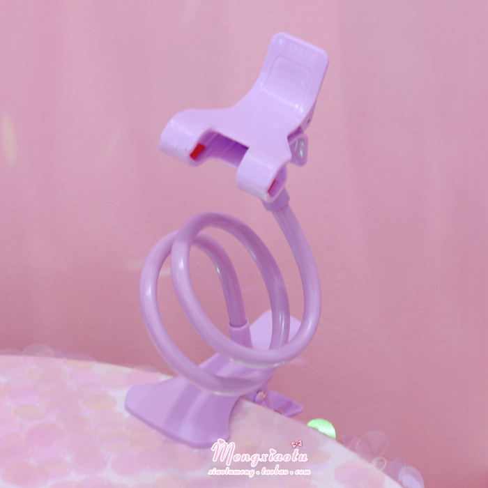 Girl Heart Candy Lazy Lazy Pink Pink Bedside Desktop Điện thoại Đa chức năng Lazy Clip Chủ - Phụ kiện điện thoại di động ốp lưng oppo f1
