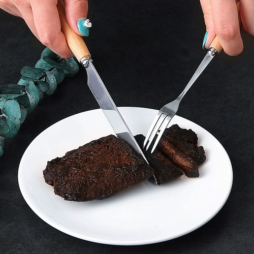 Посуда для домашнего использования из нержавеющей стали, вилка, палочки для еды, ложка, комплект, полный комплект