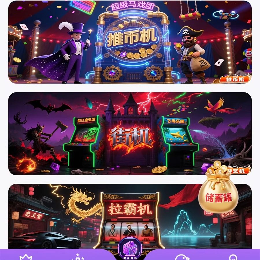 steam游戏捕鬼，线上电玩城推币机捕鱼海王觉醒疯狂魔鬼城拉霸机原价0.10_steam游戏_淘宝游戏网