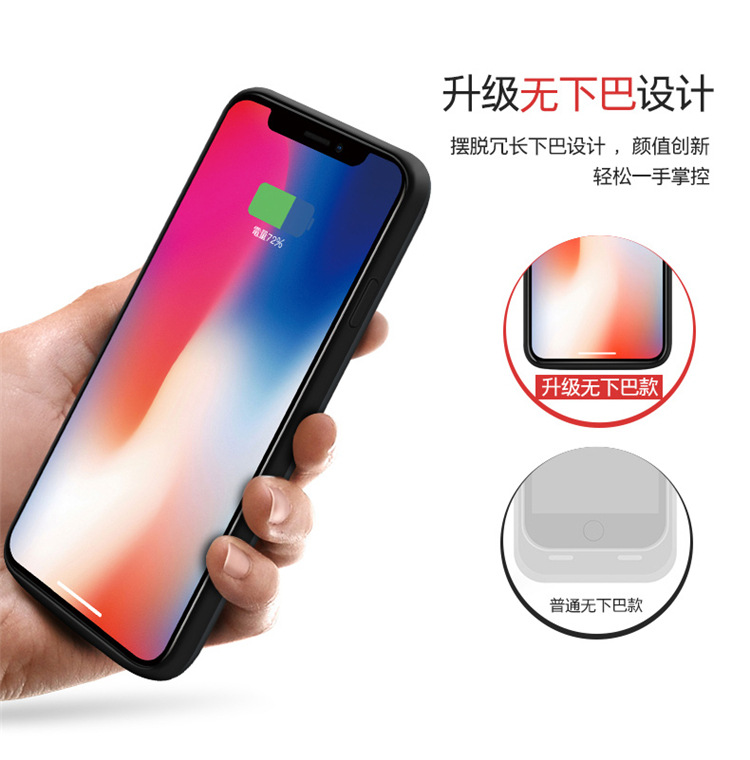 iPhoneX quay lại pin sạc kho báu iponeX Điện thoại di động Apple yêu điên cuồng fork 10 điện thoại di động vội vàng iphineX