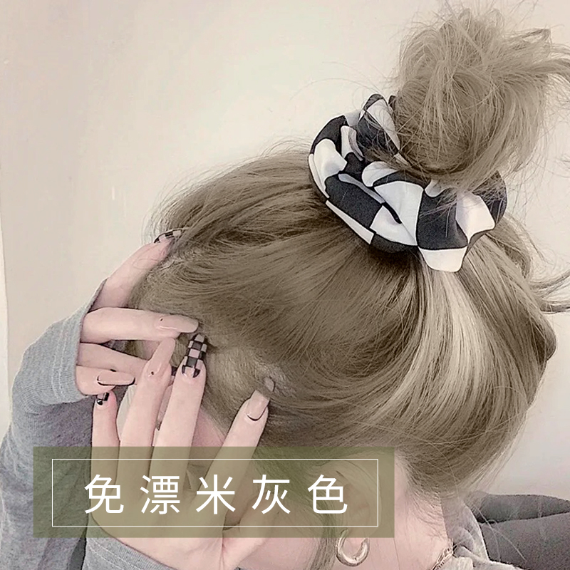 Beige hair dye at home dyeing hair foaming foam plant natural pure cream female non-irritating brand