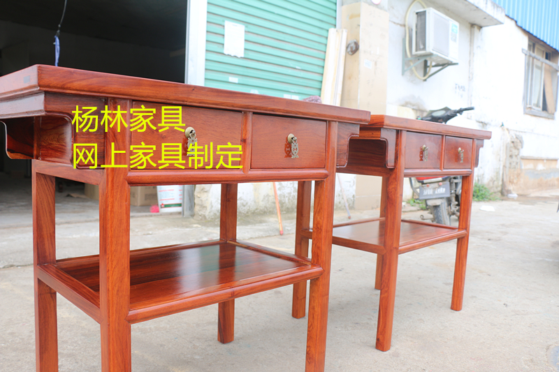 Vỏ gỗ hồng mộc Miến Điện / Sh Phong cách Ming / Mái hiên Miến Điện / Phát triển đồ nội thất / đồ gỗ Yang Lin - Bàn / Bàn 	bàn làm việc gỗ cổ điển	