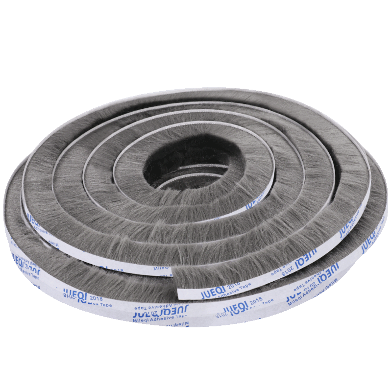 Aluminum alloy plastic steel door seam windshield seal