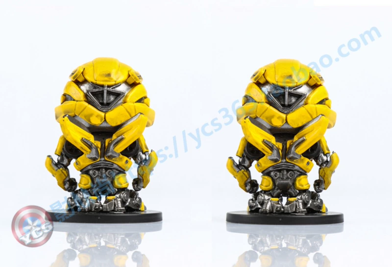 Transformers 5 Mini Q Phiên bản Optimus Prime Bumblebee Megatron Xe máy nhỏ Mô hình chính hãng Trang trí - Gundam / Mech Model / Robot / Transformers