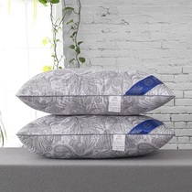  A pair of high pillows hotel pillows adult pillows single household cervical spine protection student pillows dormitory whole head