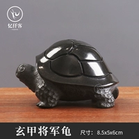 Черепаха-генерал в черной броне